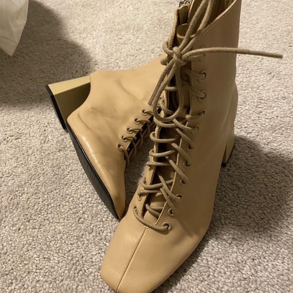 Lace Up Booties - Picture 1 of 5